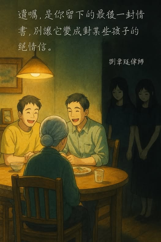 【母親節的遺囑：是愛的證明，還是遺憾的絕情信？】