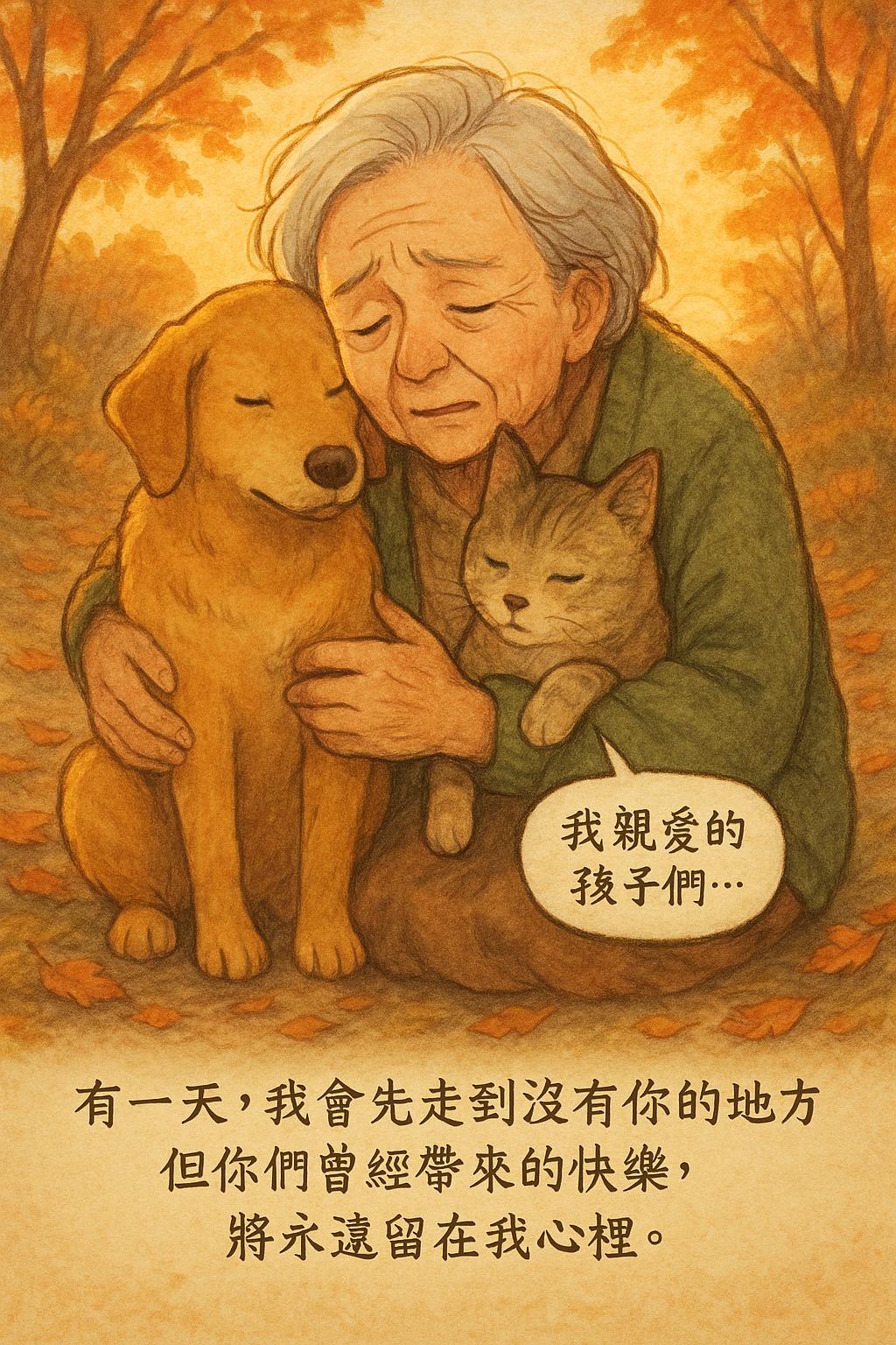 【如果有一天，我先走了，那牠怎麼辦？】